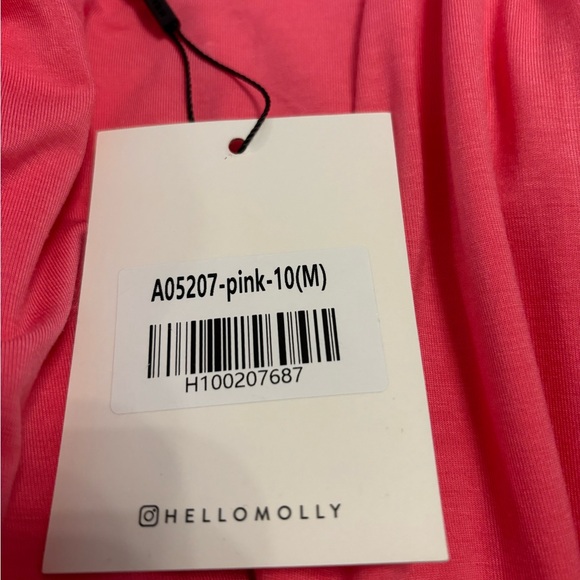 Pink Maxi Dress Size Medium Hello Molly - Picture 2 of 2